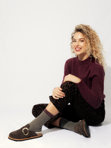 GRISEL VELOUR WOOL BROWN