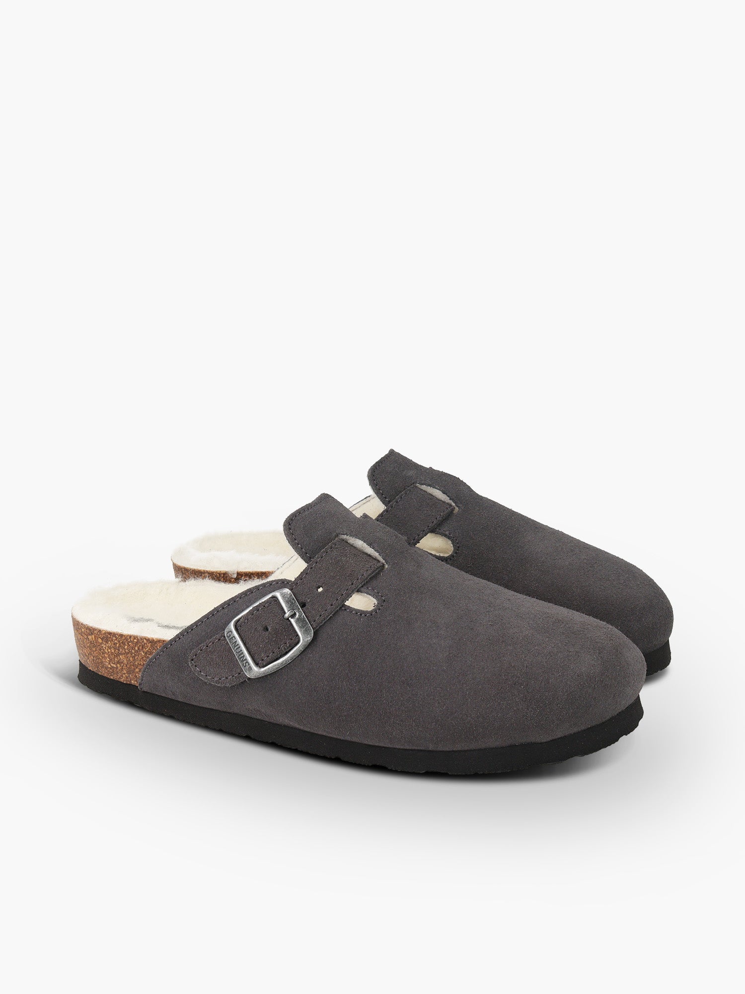 RIVA VELOUR WOOL DARK GREY MAN