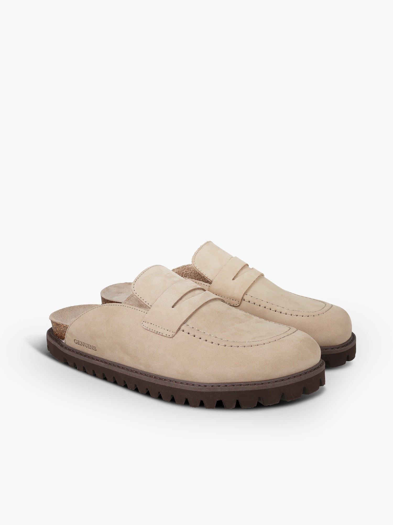 LOIS NUBUCK TAUPE MAN