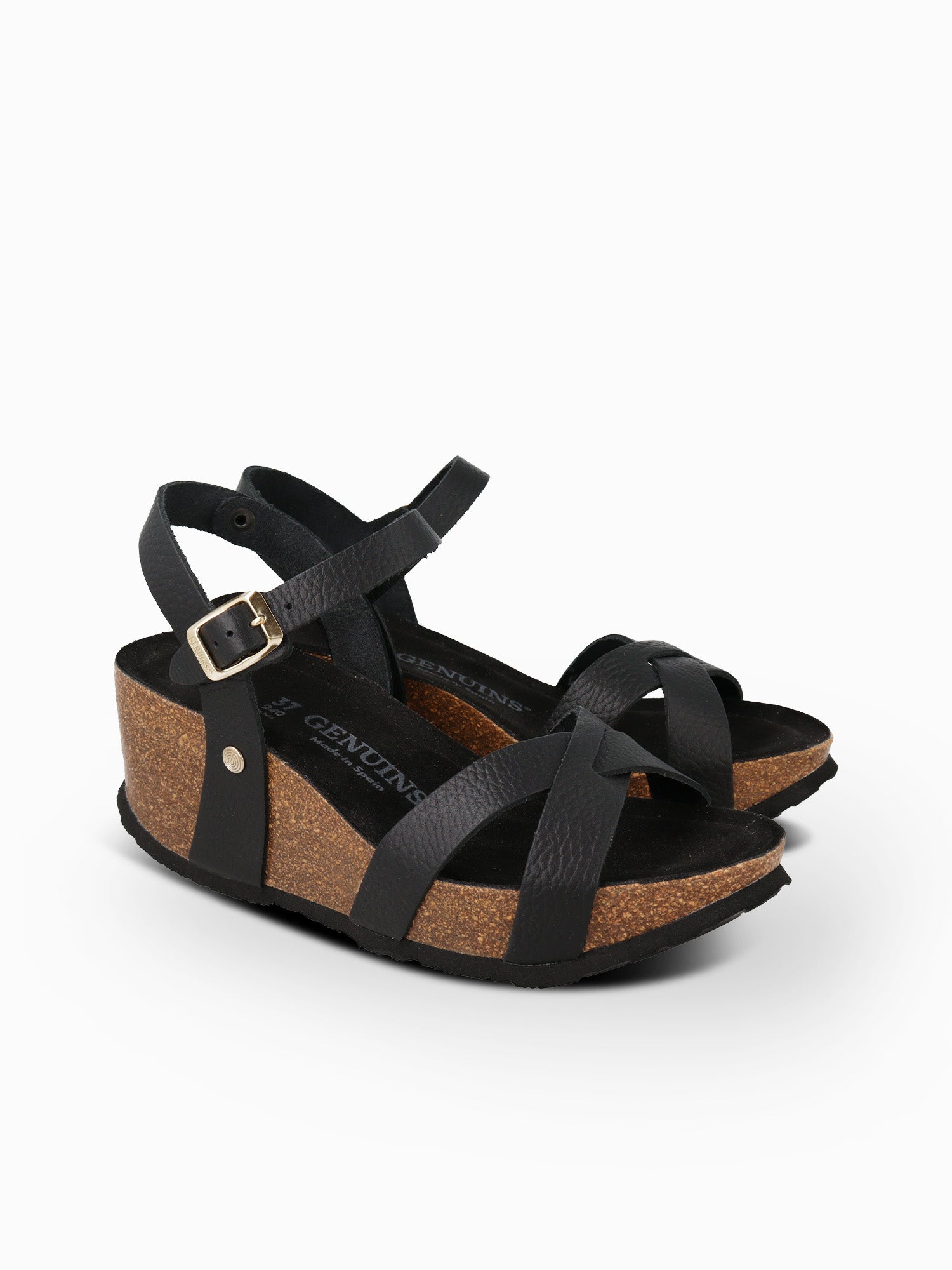 CANNES EMBOSSED LEATHER DARK