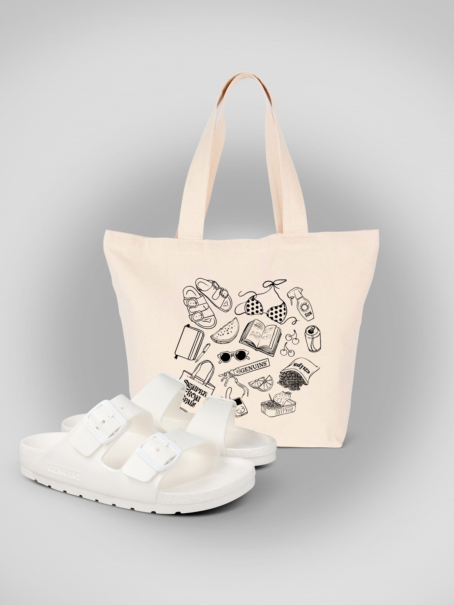 PACK TOTE + H2O WHITE