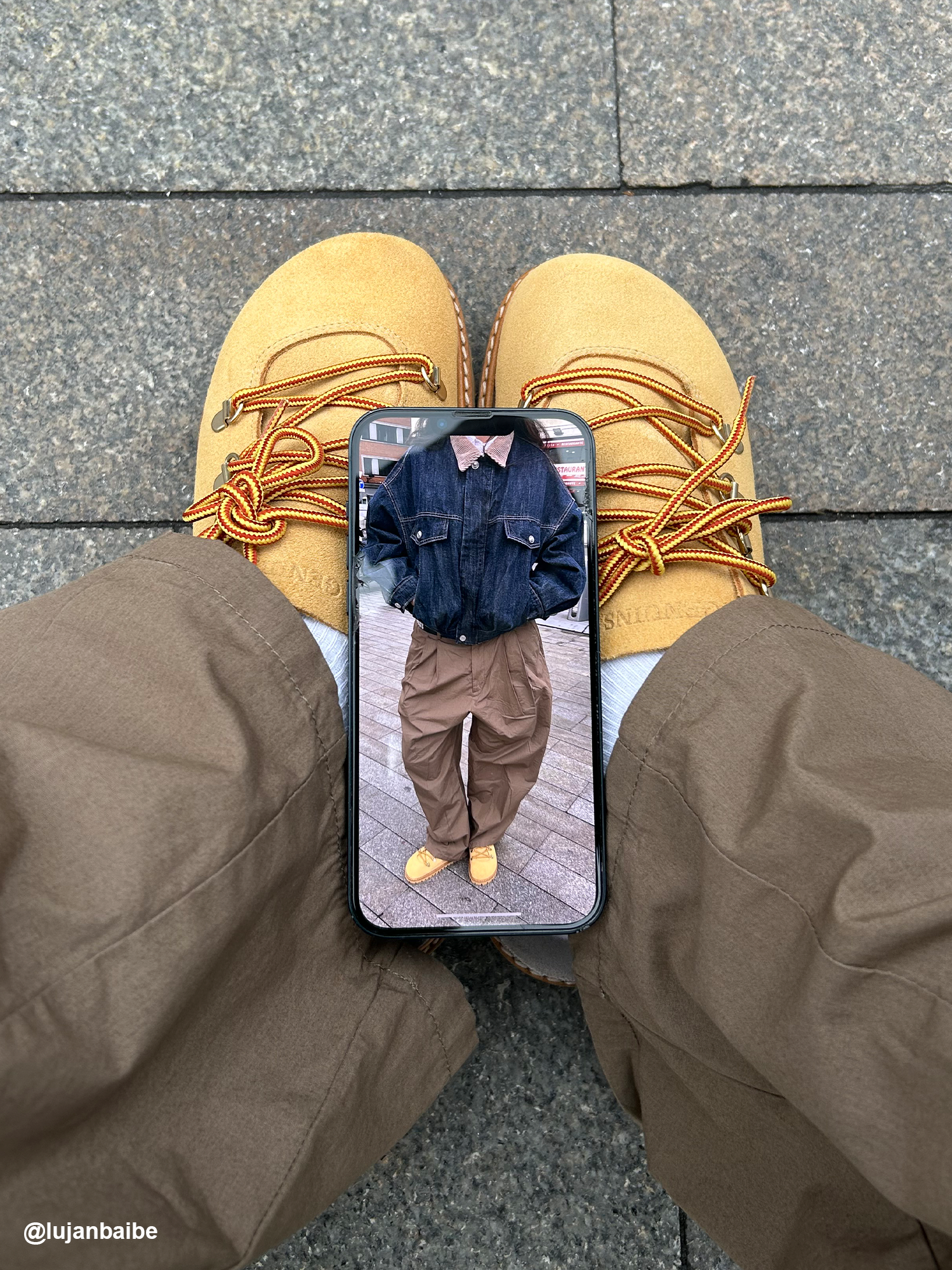 TABANCA VELOUR LEATHER AMBRA