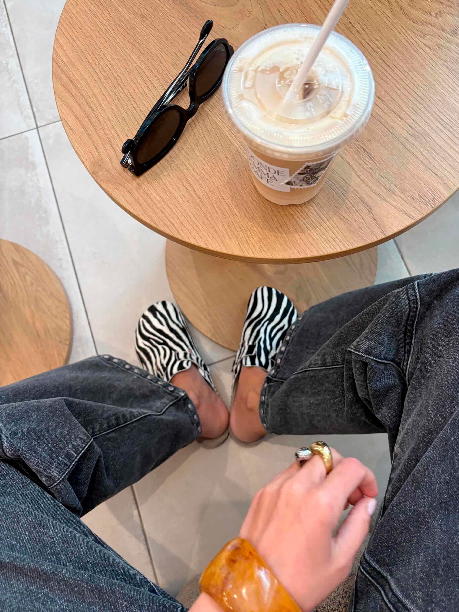 RIVA LEATHER ZEBRA