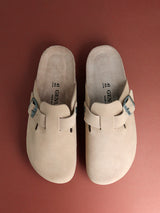 RIVA VELOUR TAUPE WOMAN